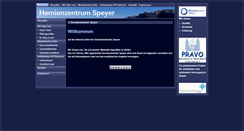 Desktop Screenshot of hernienzentrum-speyer.de