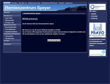 Tablet Screenshot of hernienzentrum-speyer.de